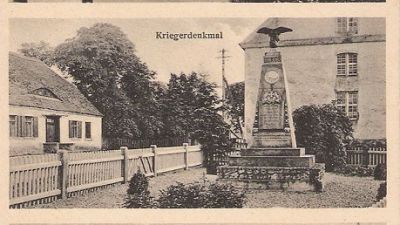 Śluza wodna, pomnik ku czci poległych, dom towarowy 1923 r.